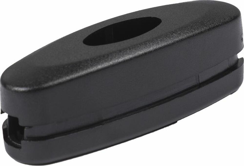 REXANT 36-3018 Выключатель-кнопка 250V 2А ON-OFF черный на электропровод (для настольной лампы) REXANT