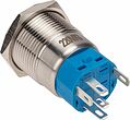 REXANT 36-3443 Кнопка антивандальная Ø19 250В Фикс (5с) OFF-ON/ON-OFF подсв/зеленая REXANT REXANT 36-3443 Кнопка антивандальная Ø19 250В Фикс (5с) OFF-ON/ON-OFF подсв/зеленая REXANT