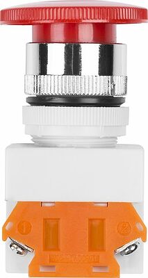 REXANT 36-3553 Выключатель-кнопка 10А Ø22 красная Аварийная остановка (Y090-11ZS) REXANT
