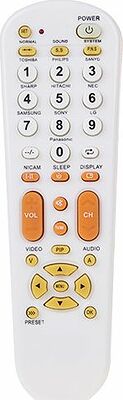 REXANT 38-0001 Пульт универсальный для телевизора RX-951 REXANT