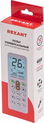 REXANT 38-0105 Пульт универсальный для кондиционеров (RX-102AII) REXANT