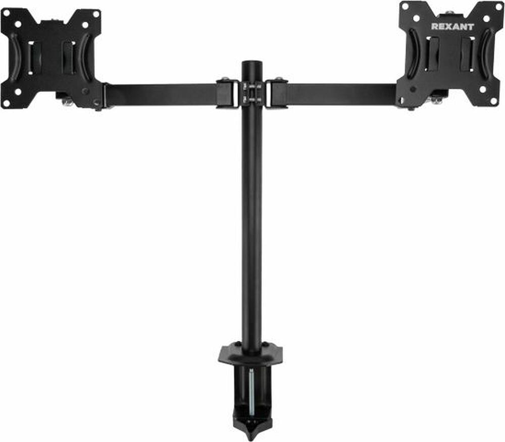 REXANT 38-0356 Кронштейн для двух мониторов 13 quot;-32 quot;, одно колено настольный REXANT