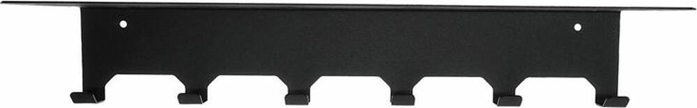 REXANT 38-0691 Полка для хранения одежды в стиле лофт, настенная, черная REXANT