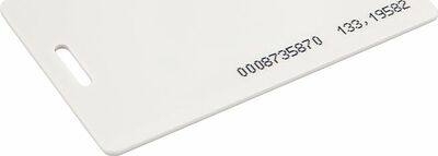 REXANT 46-0227-1 Электронный ключ (карта с прорезью) 125KHz формат EM Marin Индивидуальная упаковка 1 шт