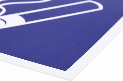REXANT 56-0033-2 Табличка ПВХ информационный знак «Место курения» 200х200мм REXANT