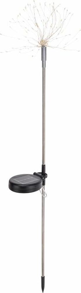 REXANT 602-2435 Светильник грунтовый Салют, 3000К, встроенный аккумулятор, солнечная панель REXANT
