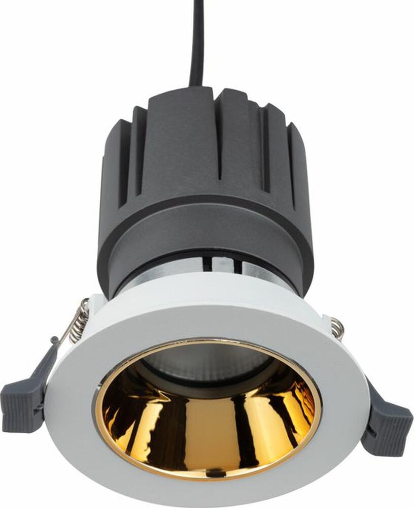 REXANT 615-1001 Светильник встраиваемый поворотный REXANT Horeca Dark Light с антиослепляющим эффектом 12 Вт 4000 К LED GOLD