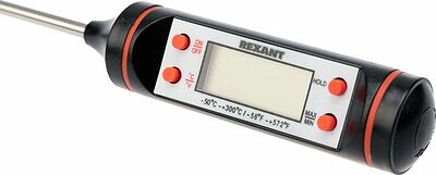 REXANT 70-0512 Термометр цифровой (термощуп) RX-512 REXANT