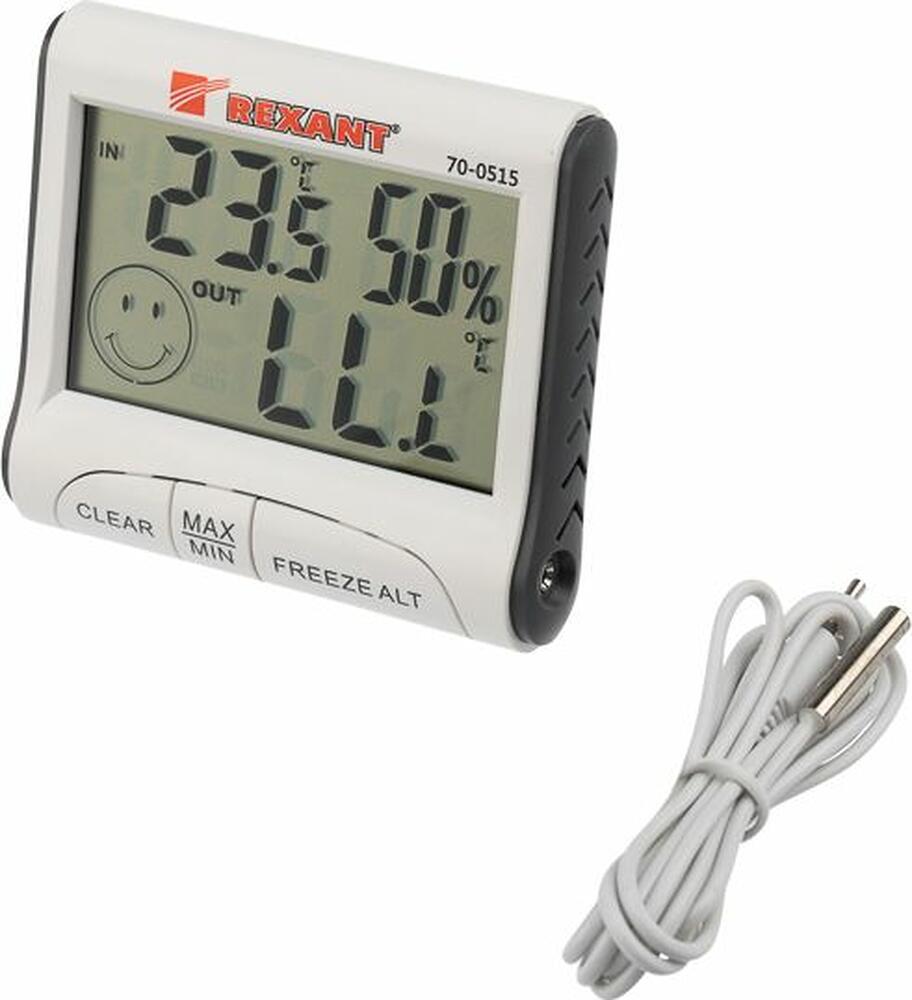 REXANT 70-0515 Термогигрометр комнатно-уличный REXANT