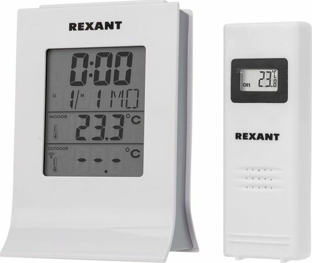 REXANT 70-0595 Метеостанция с беспроводным выносным датчиком REXANT