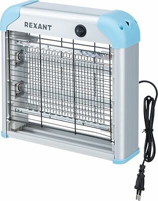 REXANT 71-0036 Антимоскитная инсектицидная лампа, 2х6Вт, 220В, S 60м² REXANT
