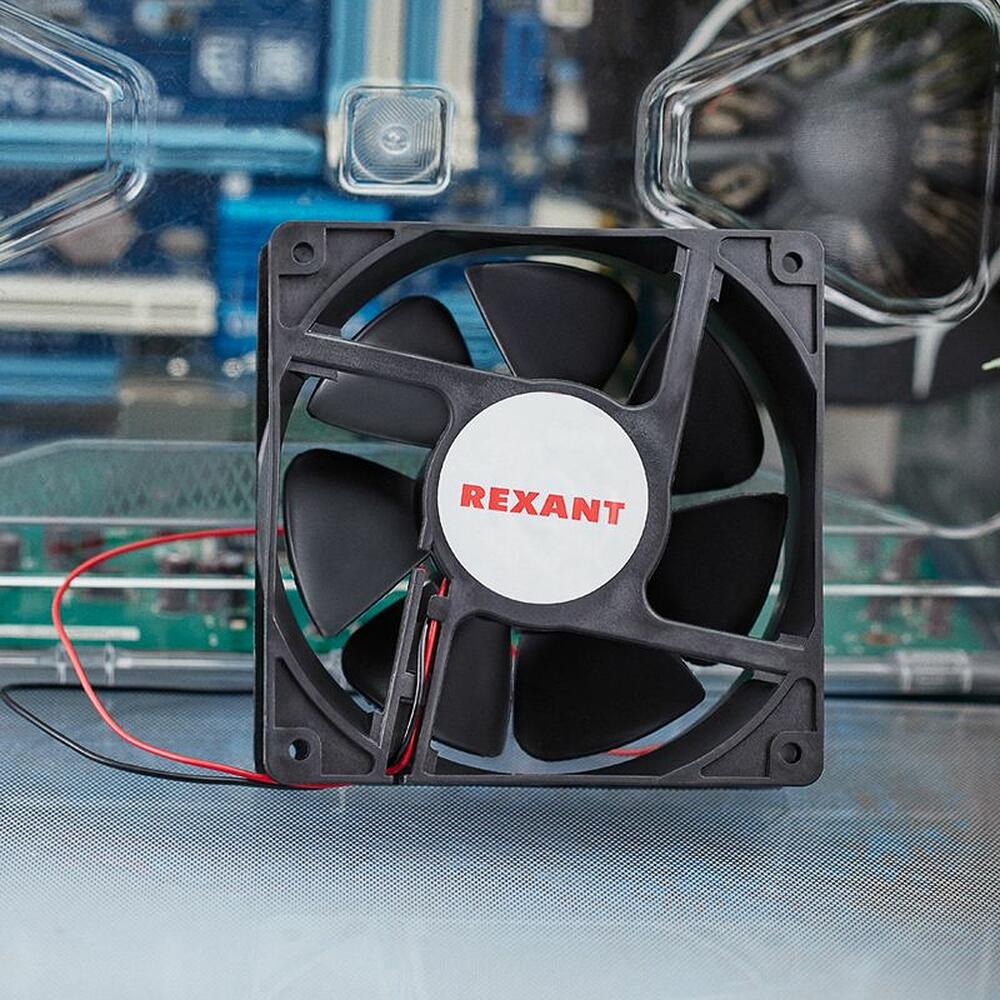 REXANT 72-4121 Вентилятор RХ 12038HS, DC 24В REXANT