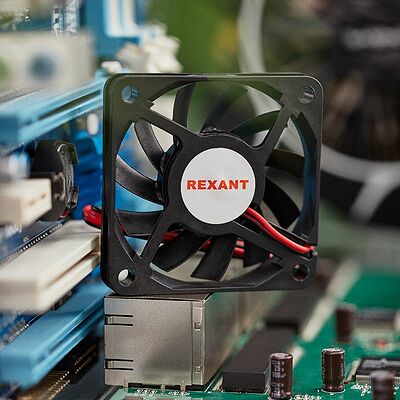 REXANT 72-5060 Вентилятор RX 6010MS, DC 12В REXANT