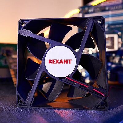 REXANT 72-5121 Вентилятор RХ 12038MS, DC 12В REXANT