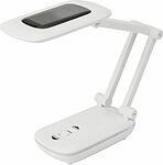 REXANT 75-0217 Светильник настольный REXANT Сиквел Про c солнечной панелью и с ночником, 220 В, LED, 5 Вт, 4000 К, бесступенчатое диммирование, заряжаемый, 2 ч автономной работы