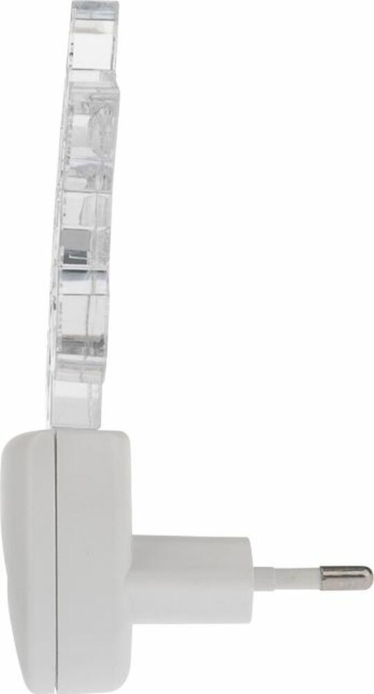 REXANT 75-0317 Ночник светодиодный СНЕЖИНКА ХАМЕЛЕОН свечение мультиколор 7 цветов, 230В REXANT