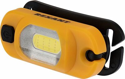 REXANT 75-700 Фонарь налобный, четырехрежимный, с аварийным красным сигналом и встроенным аккумулятором REXANT