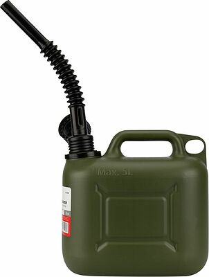 REXANT 80-0204 Канистра для ГСМ и технических жидкостей, вертикальная, 5л, пластиковая, усиленная REXANT
