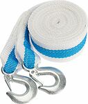 REXANT 80-0229 Трос буксировочный 7т, 5м, с двумя крюками, в чехле REXANT