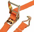 REXANT 80-0243 Ремень стяжной для груза, багажный, с крюками и храповым механизмом, 10х0,038м REXANT