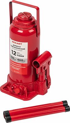 REXANT 80-0614 Домкрат гидравлический бутылочный 12т REXANT