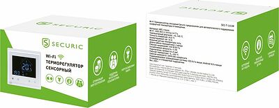SECURIC SEC-T-101W Wi-Fi терморегулятор сенсорный SECURIC