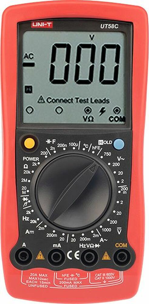 UNI-T 13-1023 Универсальный мультиметр UT 58C