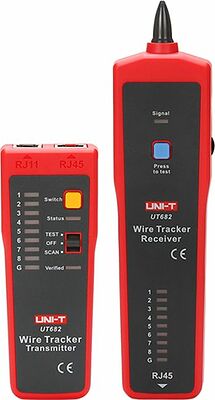 UNI-T 13-1091 Тестер трассоискатель с генератором сигнала UNI-T UT682