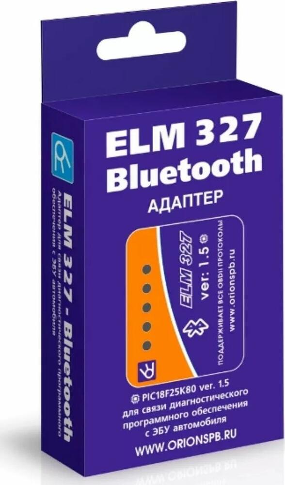 Вымпел 3003 адаптер диагностический ELM 327 Bluetooth, разъём OBD II