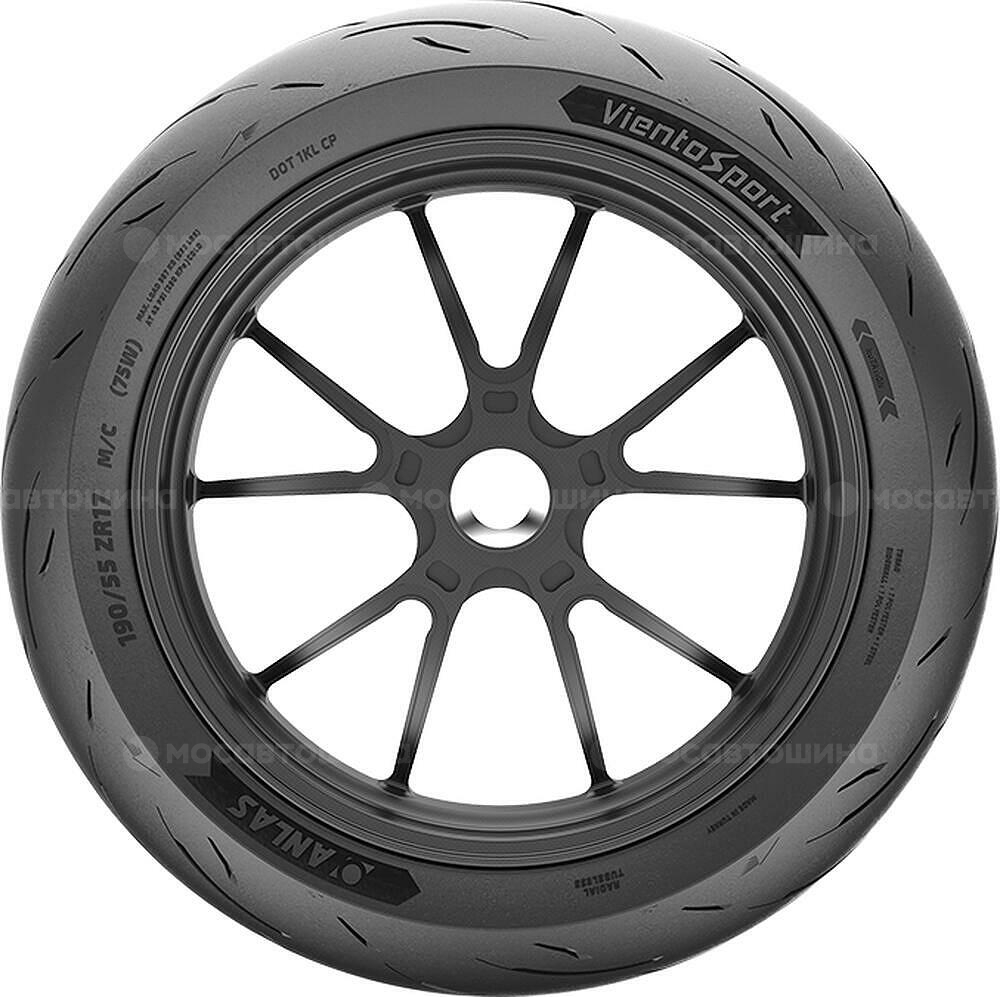 Vista lateral  Anlas Viento Sport 190/55 ZR17 75W (Задняя)