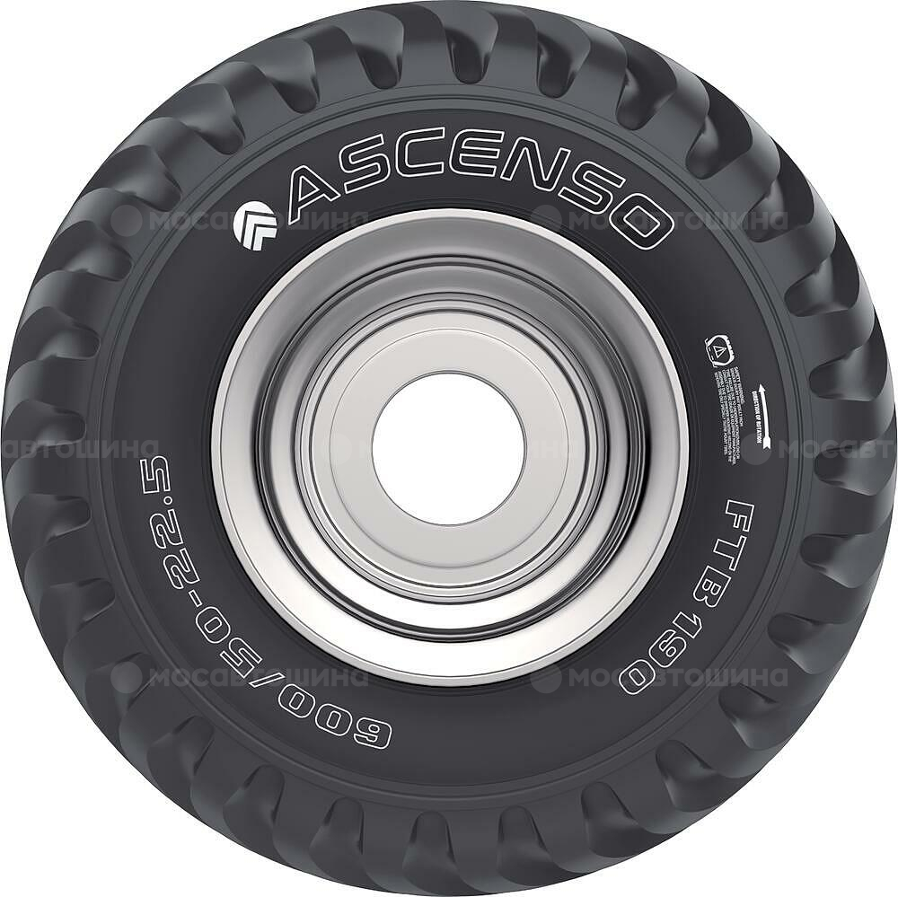 Vista lateral  Ascenso FTB190 550/45 R22,5