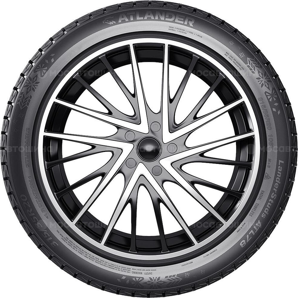 Vista lateral Atlander LanderStuds ATL78 255/45 R20 101T