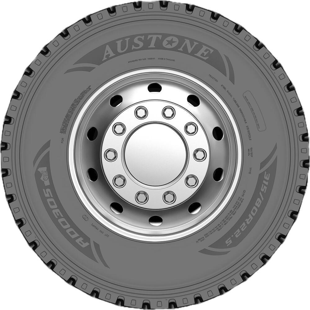 Vista lateral  Austone ADO305 315/80 R22,5 164/161F