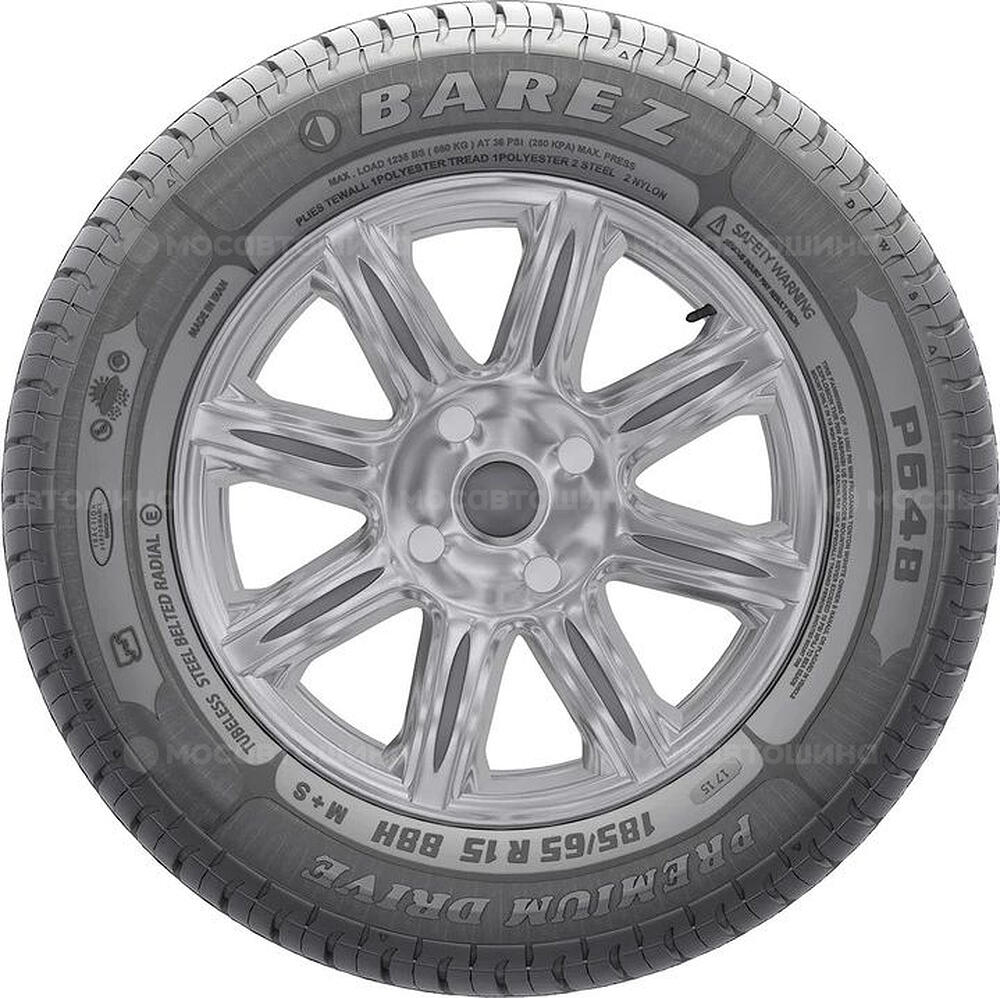 Vista lateral Barez Premium Drive P648 185/65 R15 88H
