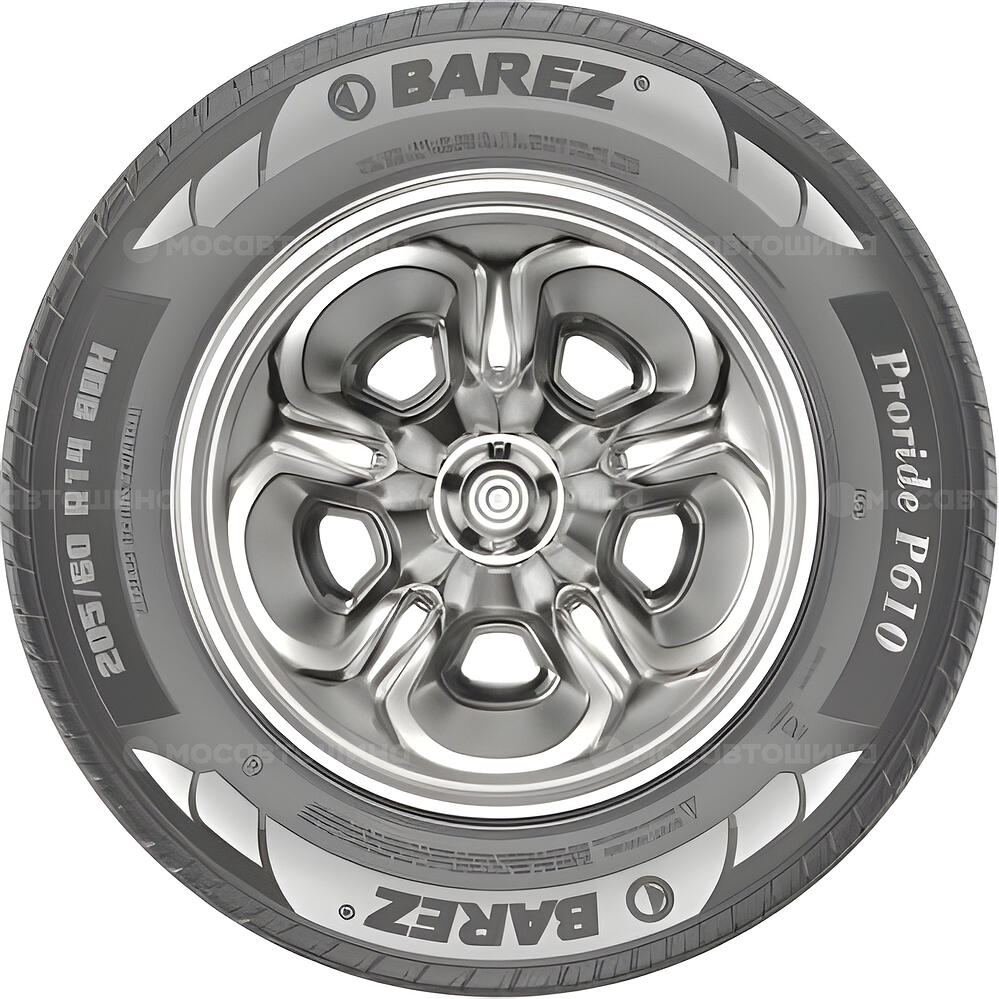 Vista lateral Barez Proride P610 205/60 R16 92H