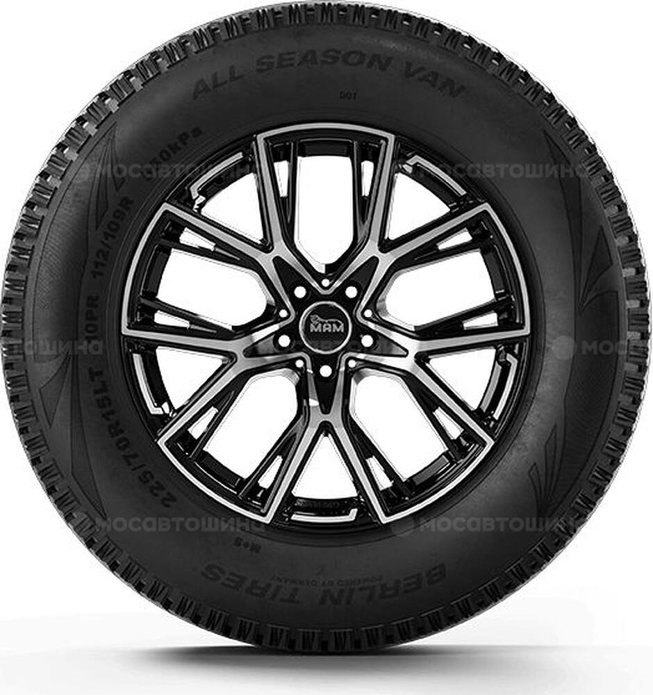 Vista lateral Berlin All Season Van 195/75 R16C 107/105R