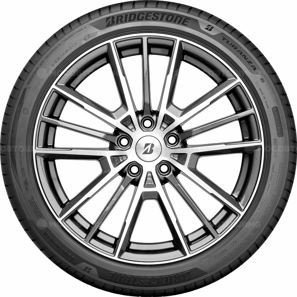 Vista lateral Bridgestone Turanza 6 205/60 R16 92V
