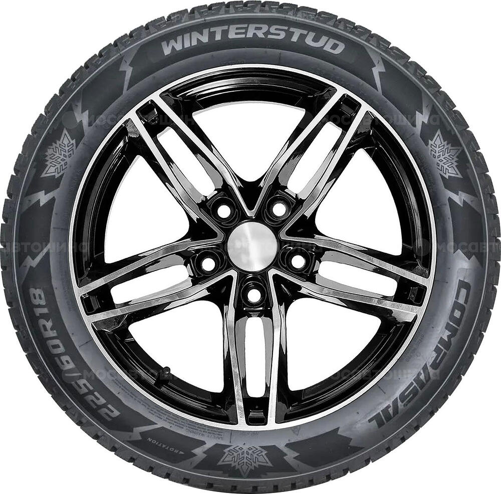 Vista lateral Compasal Winter Stud 275/70 R18 125/122Q