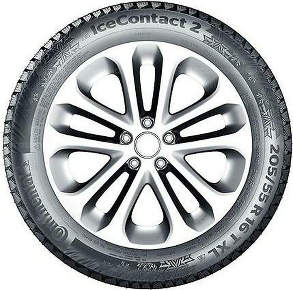 Vista lateral  Continental ContiIceContact 2 SUV 215/65 R17 103T XL