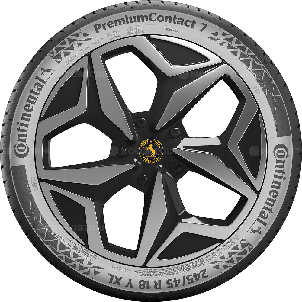 Vista lateral  Continental ContiPremiumContact 7 215/55 R18 99V XL