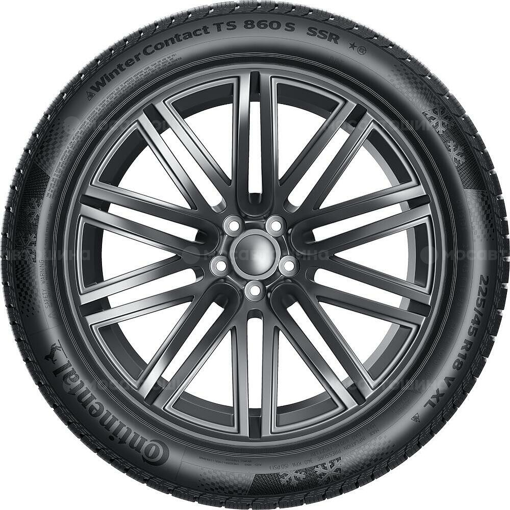 Vista lateral  Continental ContiWinterContact TS 860 S 295/35 R22 108V XL