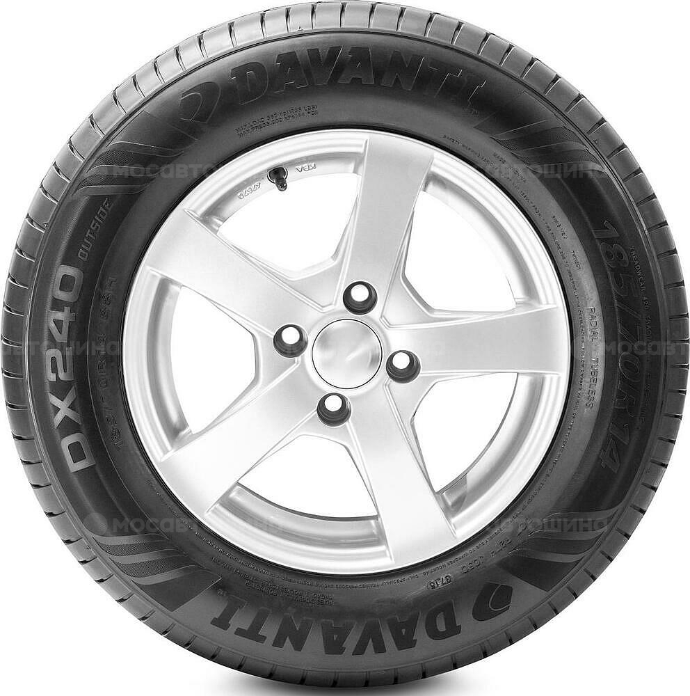 Vista lateral Davanti DX240 155/70 R13 75T