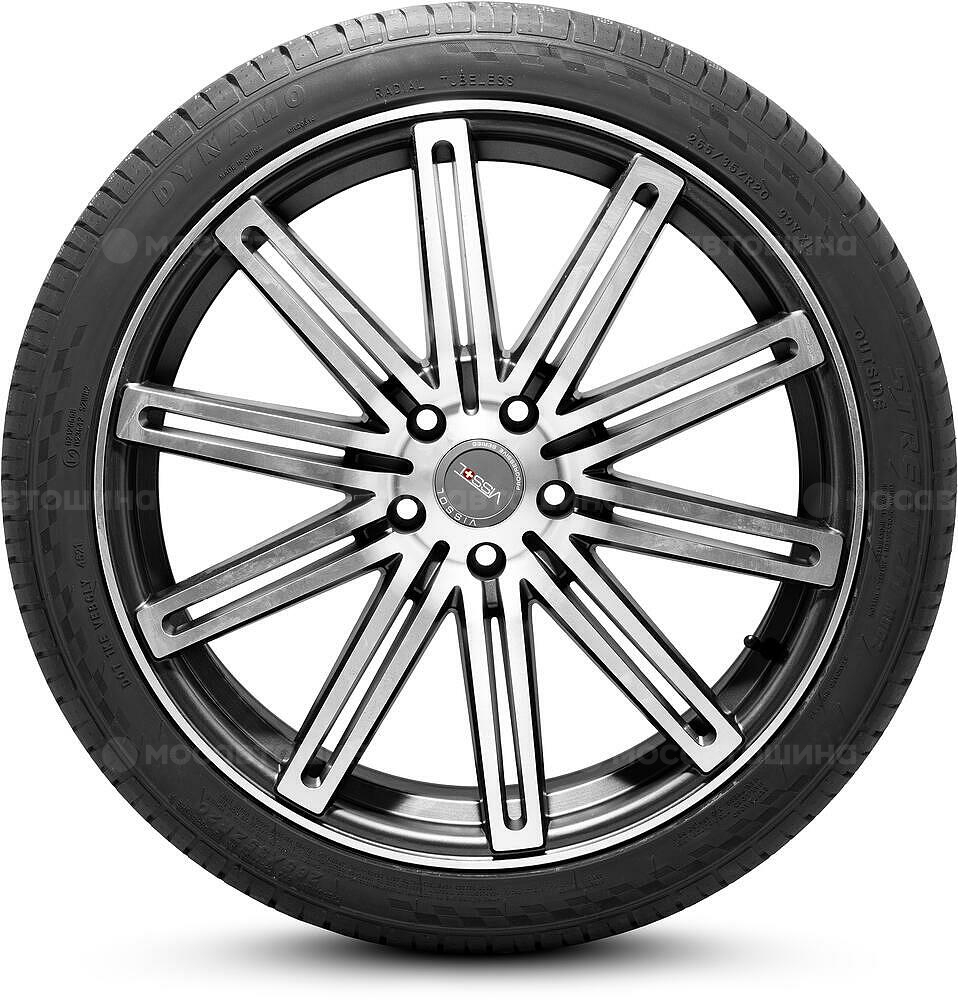 Vista lateral Dynamo MU02 Street-H 205/50 R17 RF FR