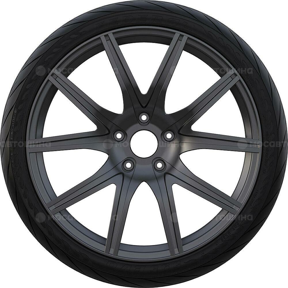 Vista lateral  Federal Super Steel 595 RS-R 205/45 R16 83W
