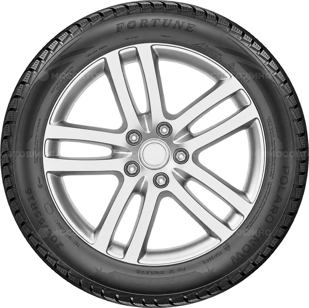 Vista lateral  Fortune Polaro Snow 285/40 R22 110H XL