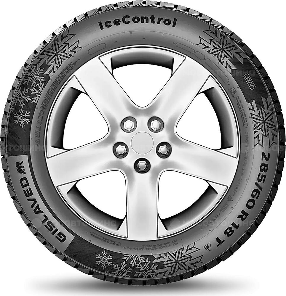 Vista lateral Gislaved IceControl 205/55 R16 94T XL
