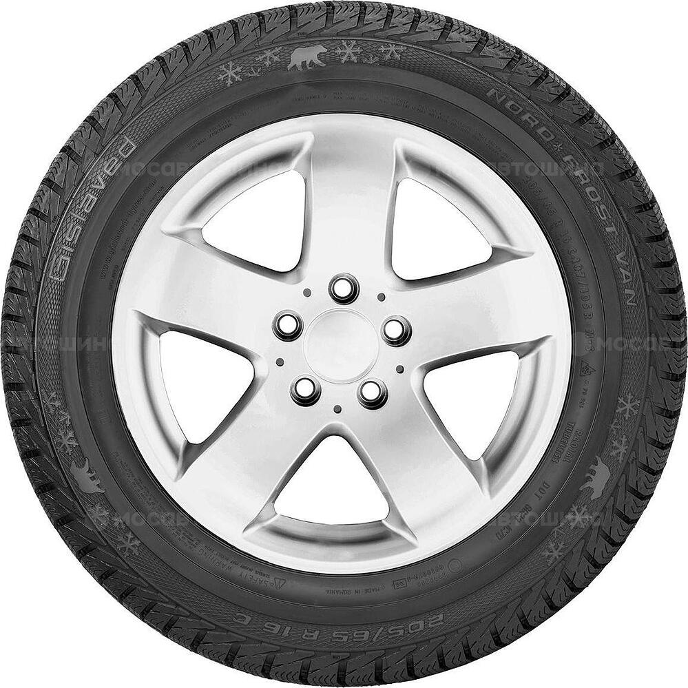 Vista lateral Gislaved Nord Frost VAN 205/75 R16C 110/108R
