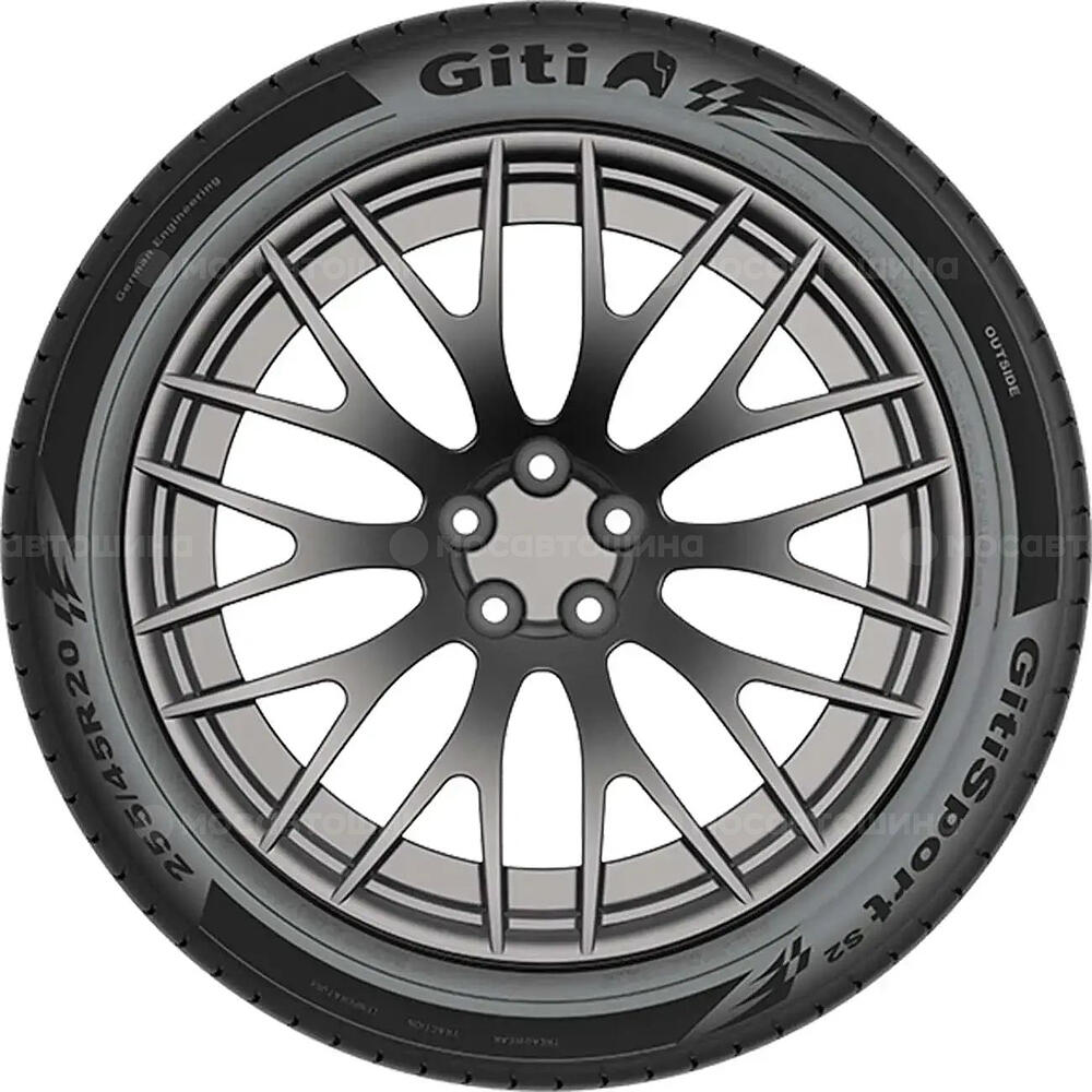 Vista lateral  Giti GitiSport S2 255/35 R18 94Y XL