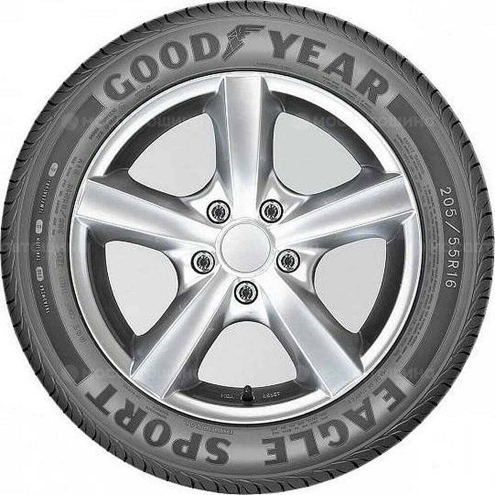 Vista lateral  Goodyear Eagle Sport 265/50 R19