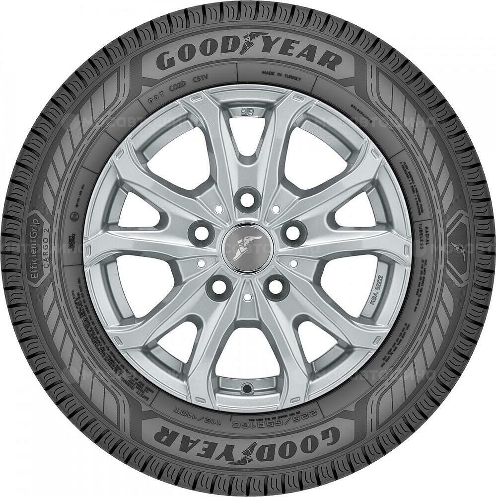 Vista lateral Goodyear EfficientGrip Cargo 2 225/65 R16 110T 